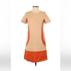 Line by Lynn Drop Waist creamsicle dress, size 2